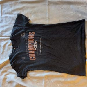Denver Broncos Superbowl 50 women's t-shirt size S
